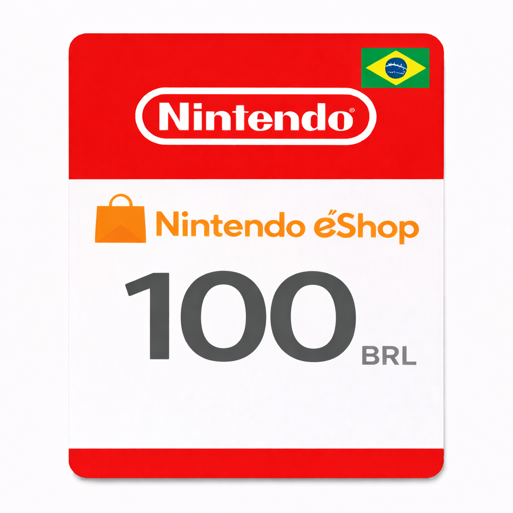 Nintendo Brazil eShop 100 BRL