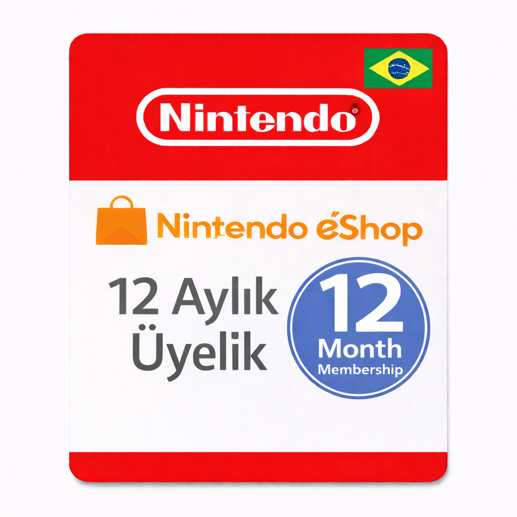 Nintendo Brezilya 12 Aylık Üyelik
