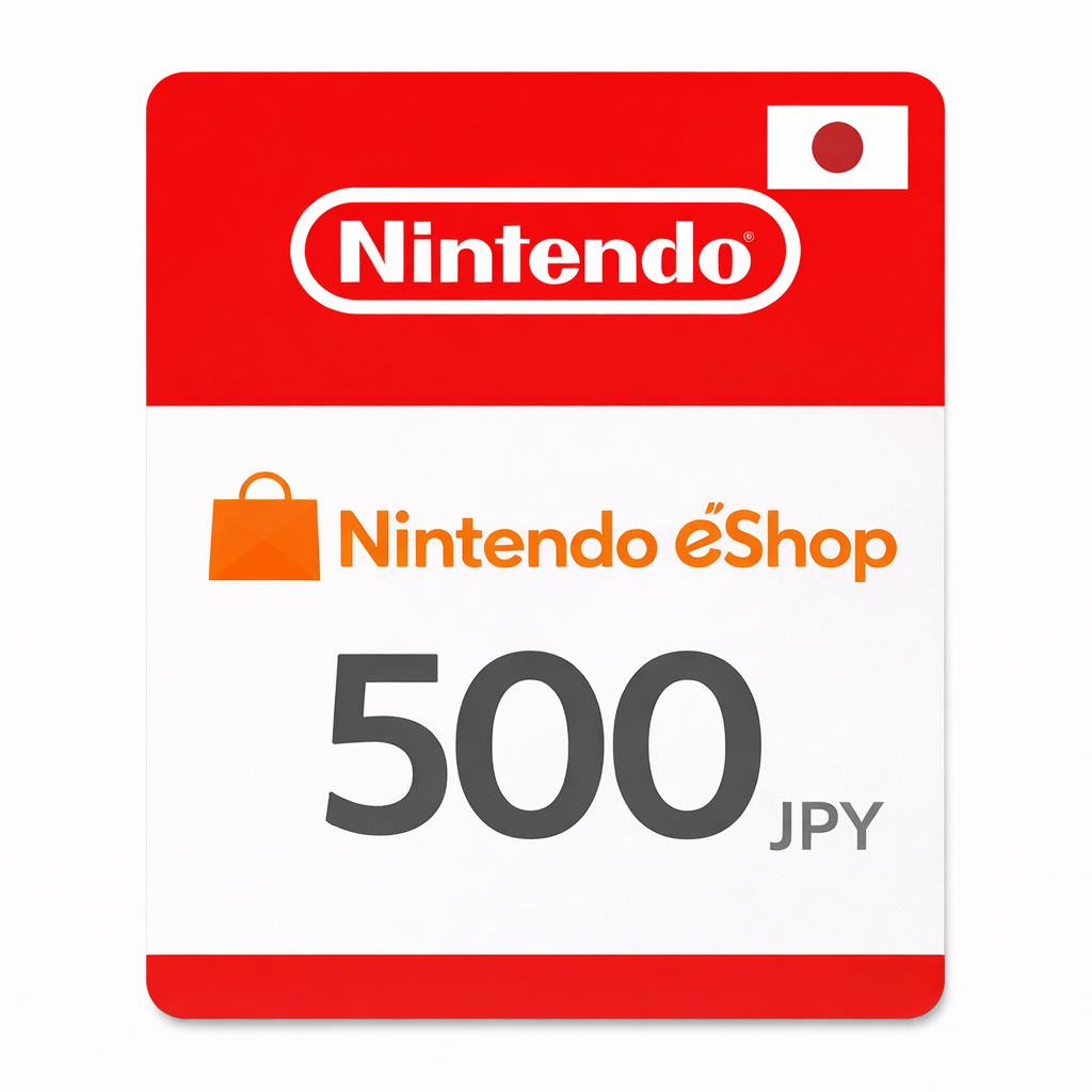 Nintendo Japan eShop 500 JPY