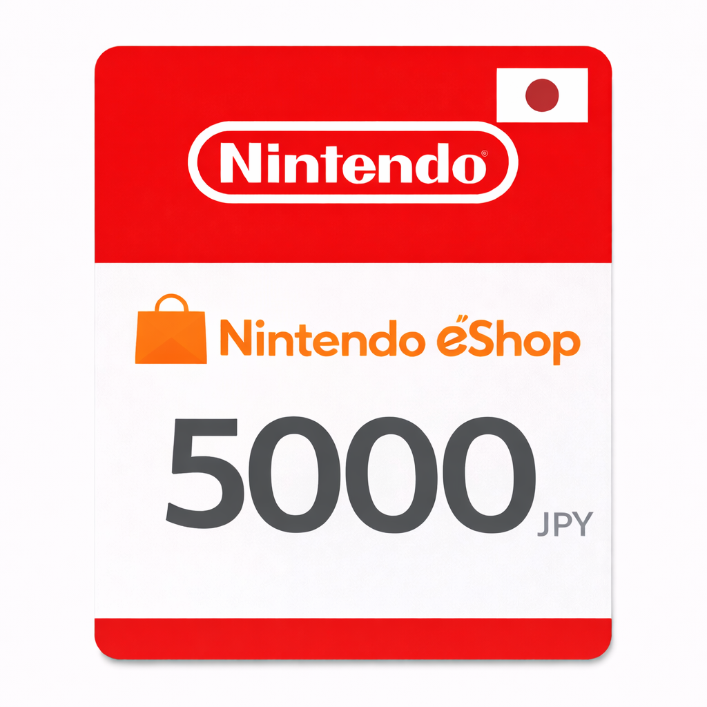 Nintendo Japan eShop 5000 JPY