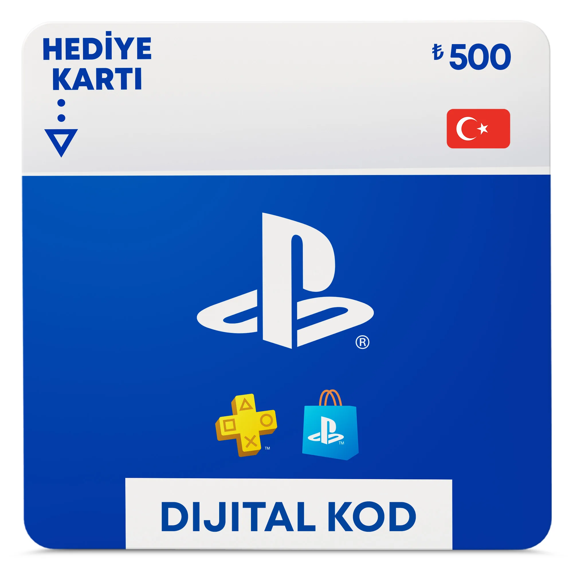 PlayStation Hediye Kartı 500 TL
